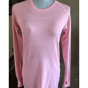Lululemon Womens Athletic Long Sleeve Stretch Knit